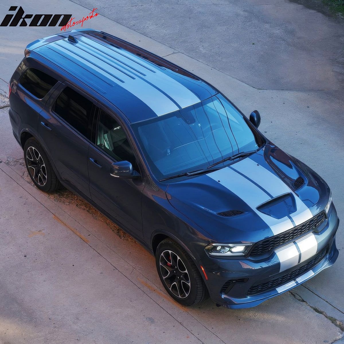 Fits 11-25 Dodge Durango Hood Cover 21+ Hellcat Style Bonnet Shell Aluminum Vent