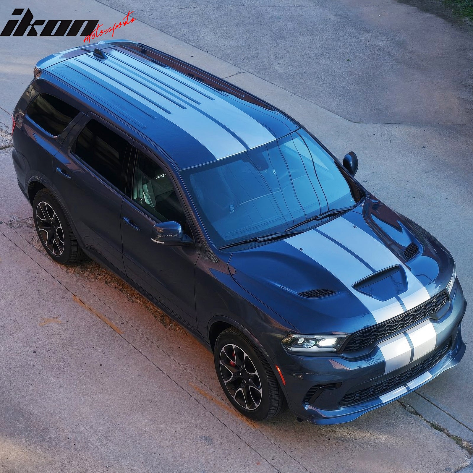 Fits 11-25 Dodge Durango Hood Cover 21+ Hellcat Style Bonnet Shell Aluminum Vent