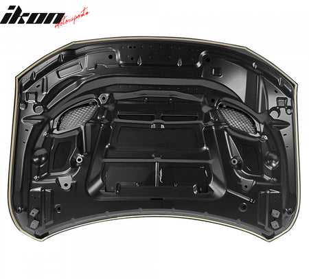 Fits 11-25 Dodge Durango Hood Cover 21+ Hellcat Style Bonnet Shell Aluminum Vent
