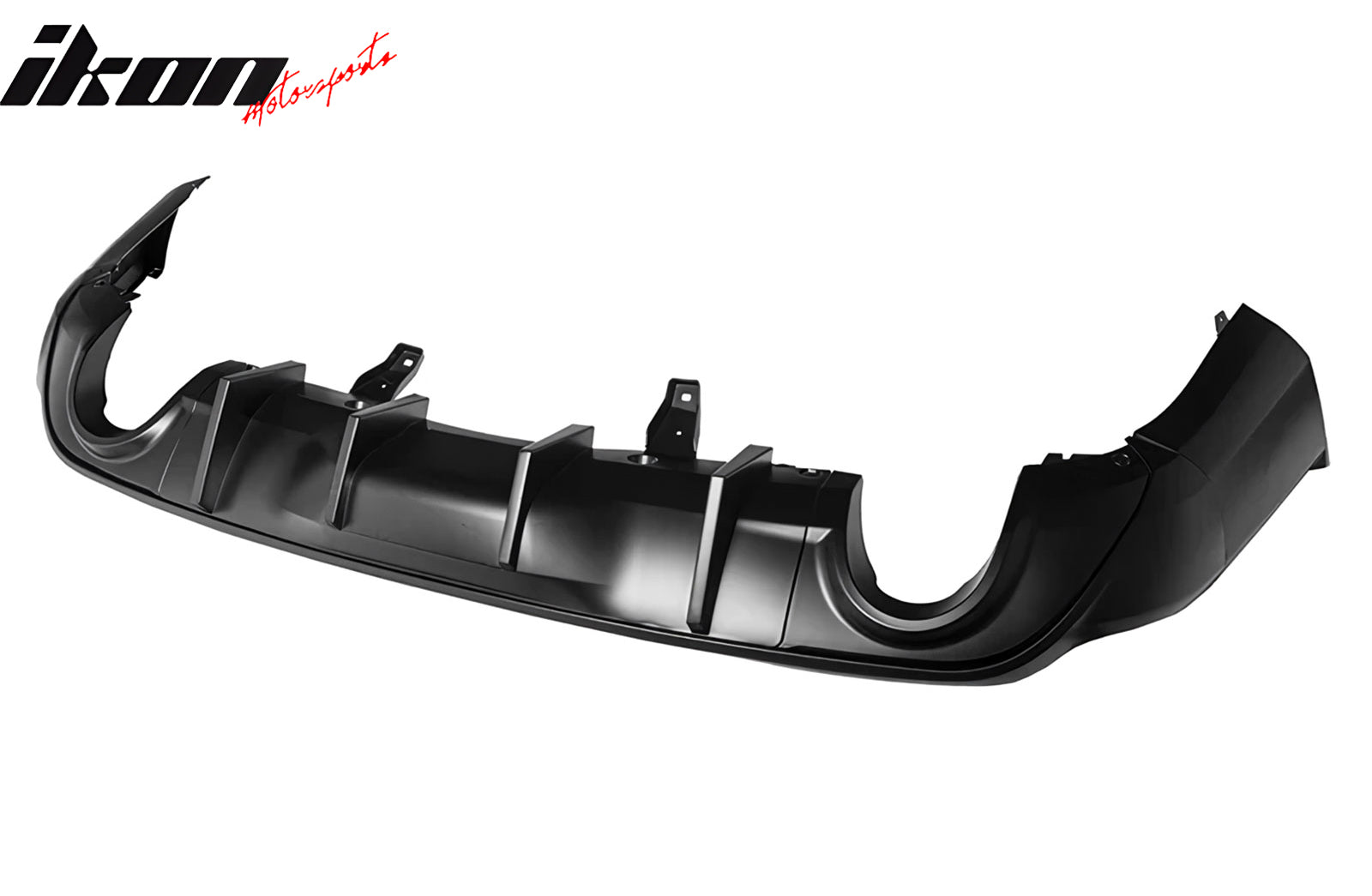 Fits 11-25 Dodge Durango Rear Bumper Lip Diffuser Matte Black V2 Valance Canard