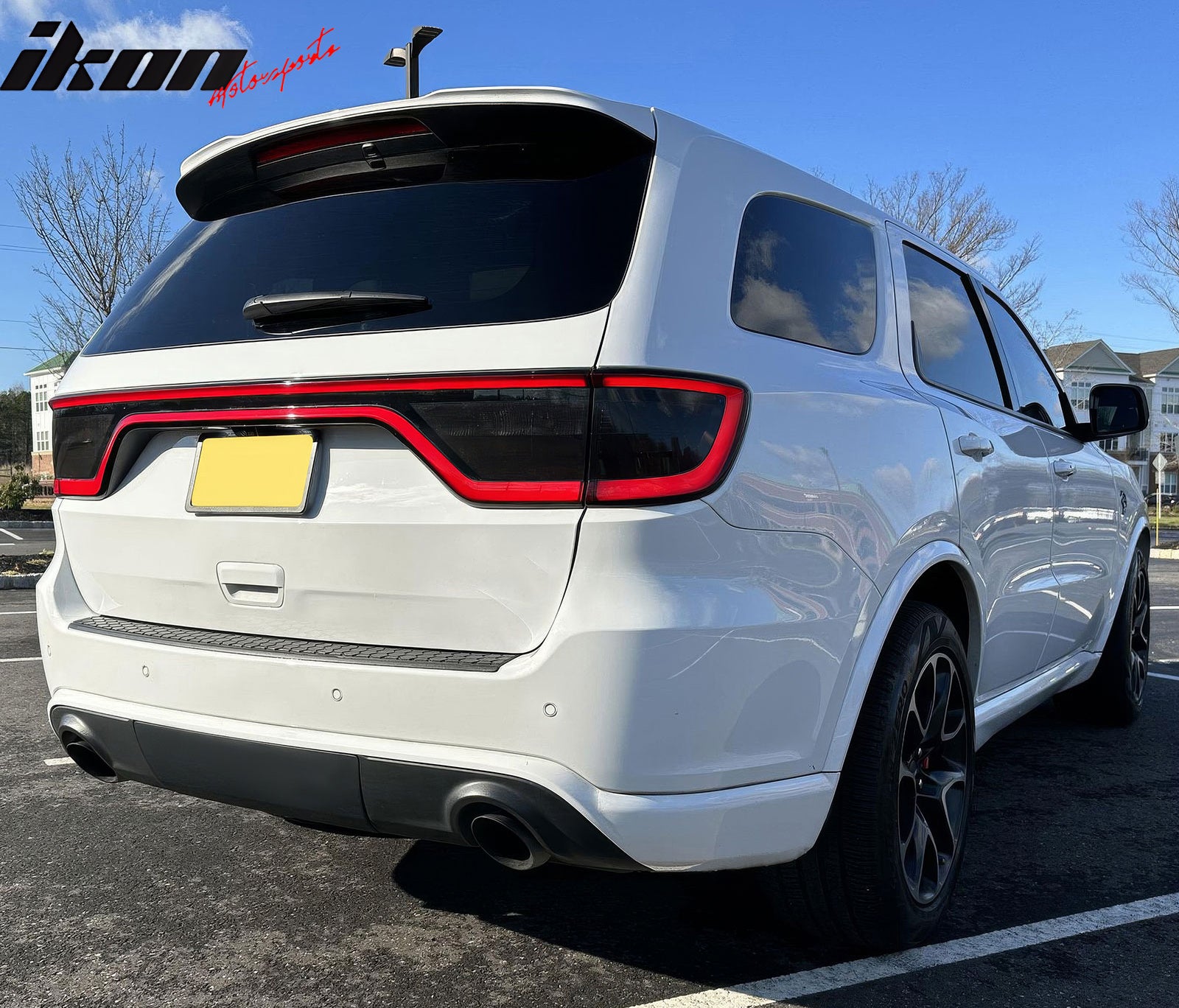 Fits 11-25 Dodge Durango OE Style Rear Bumper Protector Guard Step Plate Pad PP