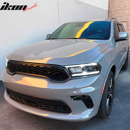 Fits 11-25 Dodge Durango Window Visors Acrylic Sun Shade Rain Guard 4Pc Set