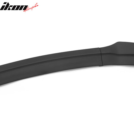 Fits 12-14 Chrysler 300 SRT8 3PCS Front Bumper Lip Lower Spoiler Matte Black PP
