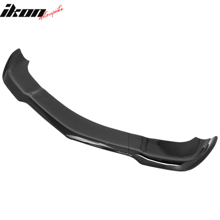 Fits 12-14 Dodge Charger SRT8 IKON PP Front Bumper Lip Chin Spoiler Gloss Black