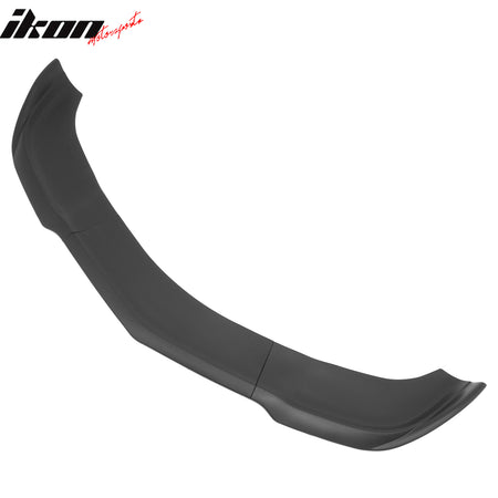 Fits 12-14 Dodge Charger SRT8 IKON PP Front Bumper Lip Chin Spoiler Matte Black