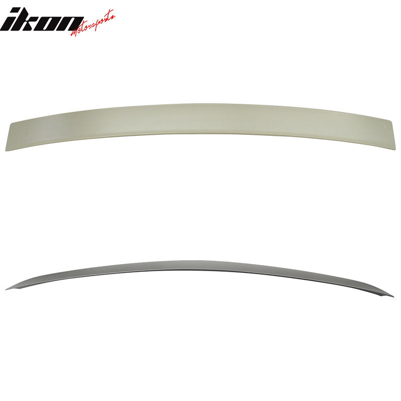 Fits 12-15 Benz W204 C204 C Class Coupe Trunk Spoiler + OE Style Roof Spoiler