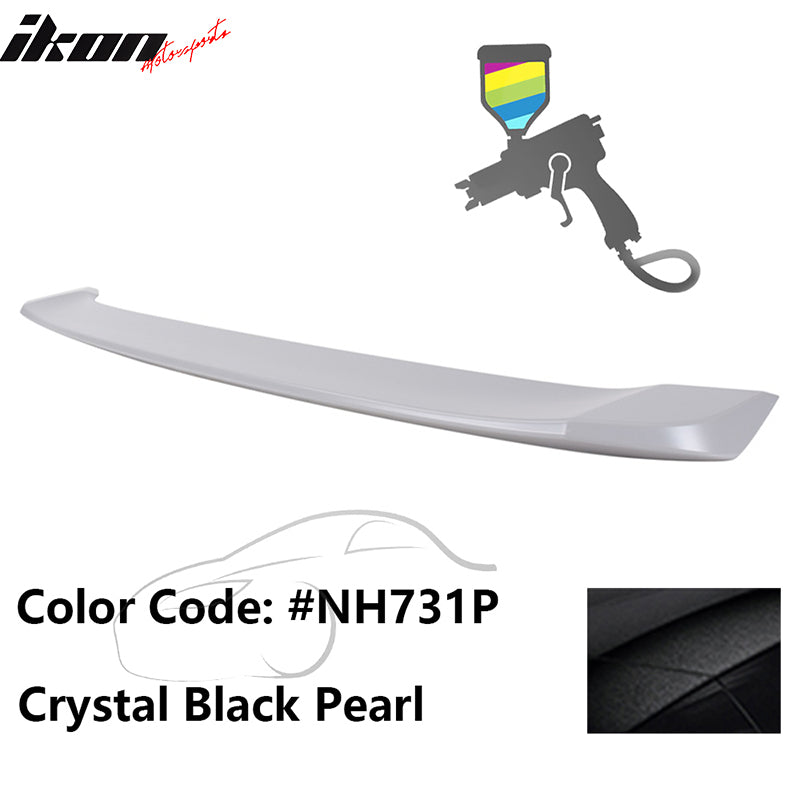 2012-2015 Honda Civic Modulo Style Painted #NH731P Black Trunk Spoiler