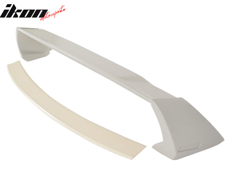 Fits 12-15 Honda Civic 9th Gen Sedan RR Style Rear Trunk Spoiler Unpainted Beige