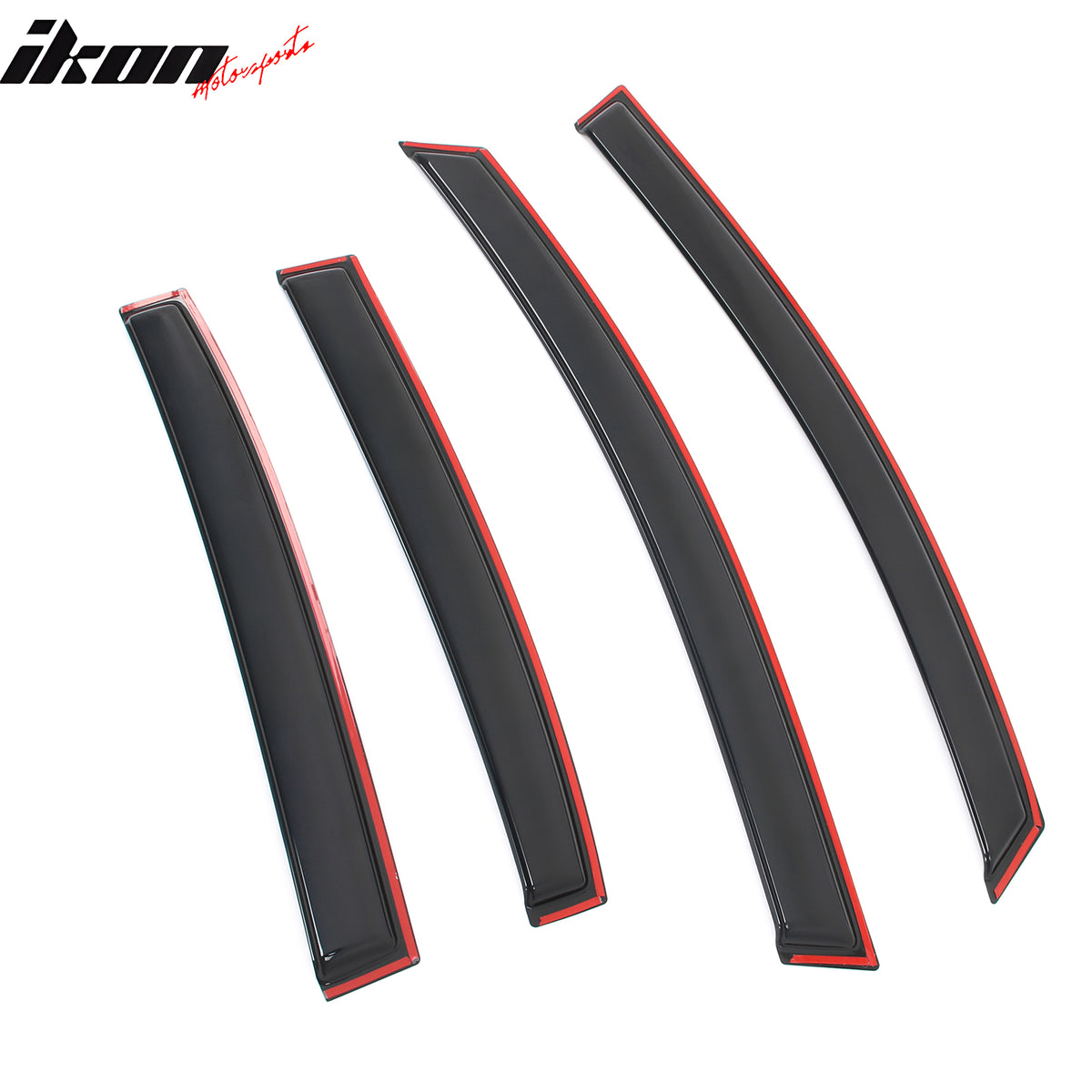 Fits 12-15 Honda Civic Sedan 4PC In Channel Window Visors Rain Deflector Acrylic