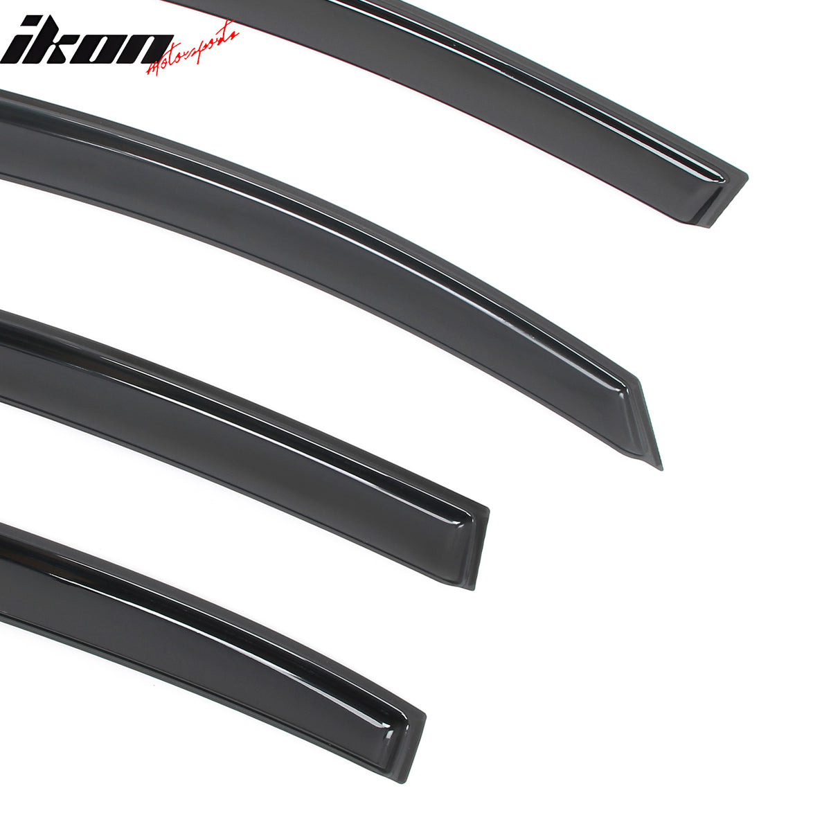 Fits 12-15 Honda Civic Sedan 4PC In Channel Window Visors Rain Deflector Acrylic