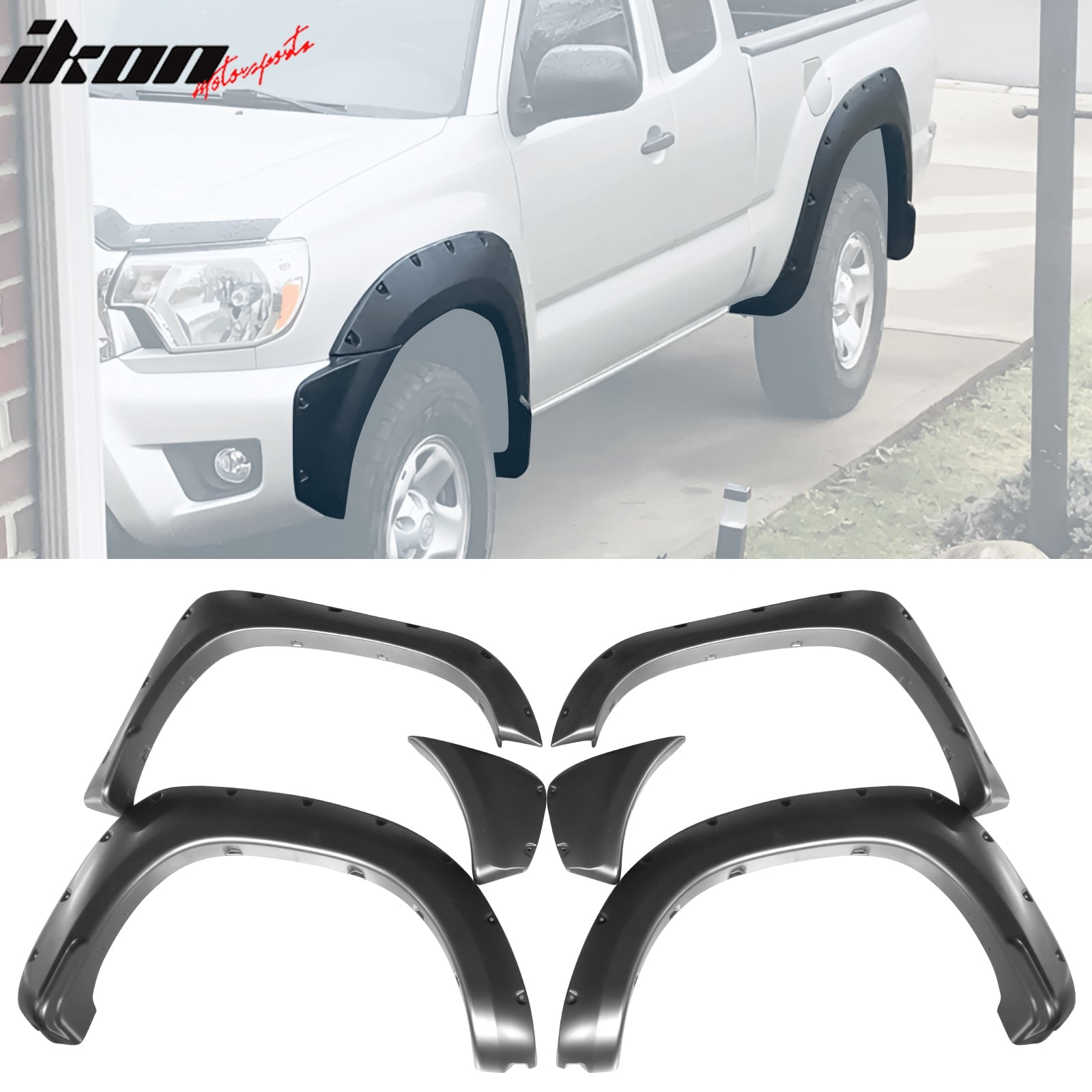 タコマ　チャネベッド　フェンダー Fits 12-15 Toyota Tacoma Fleetside 73.5