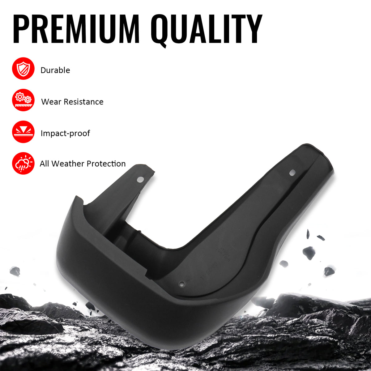Fits 12-16 Honda CR-V Front & Rear Fender Mud Flaps Wheel Arch Splash Guards PP