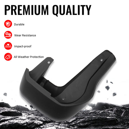 Fits 12-16 Honda CR-V Front & Rear Fender Mud Flaps Wheel Arch Splash Guards PP