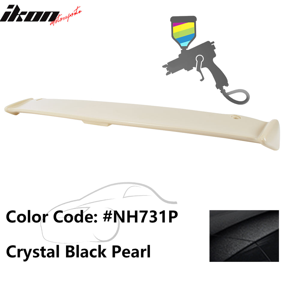 2012-2016 Honda CRV Mugen Style Painted #NH731P Black Roof Spoiler ABS