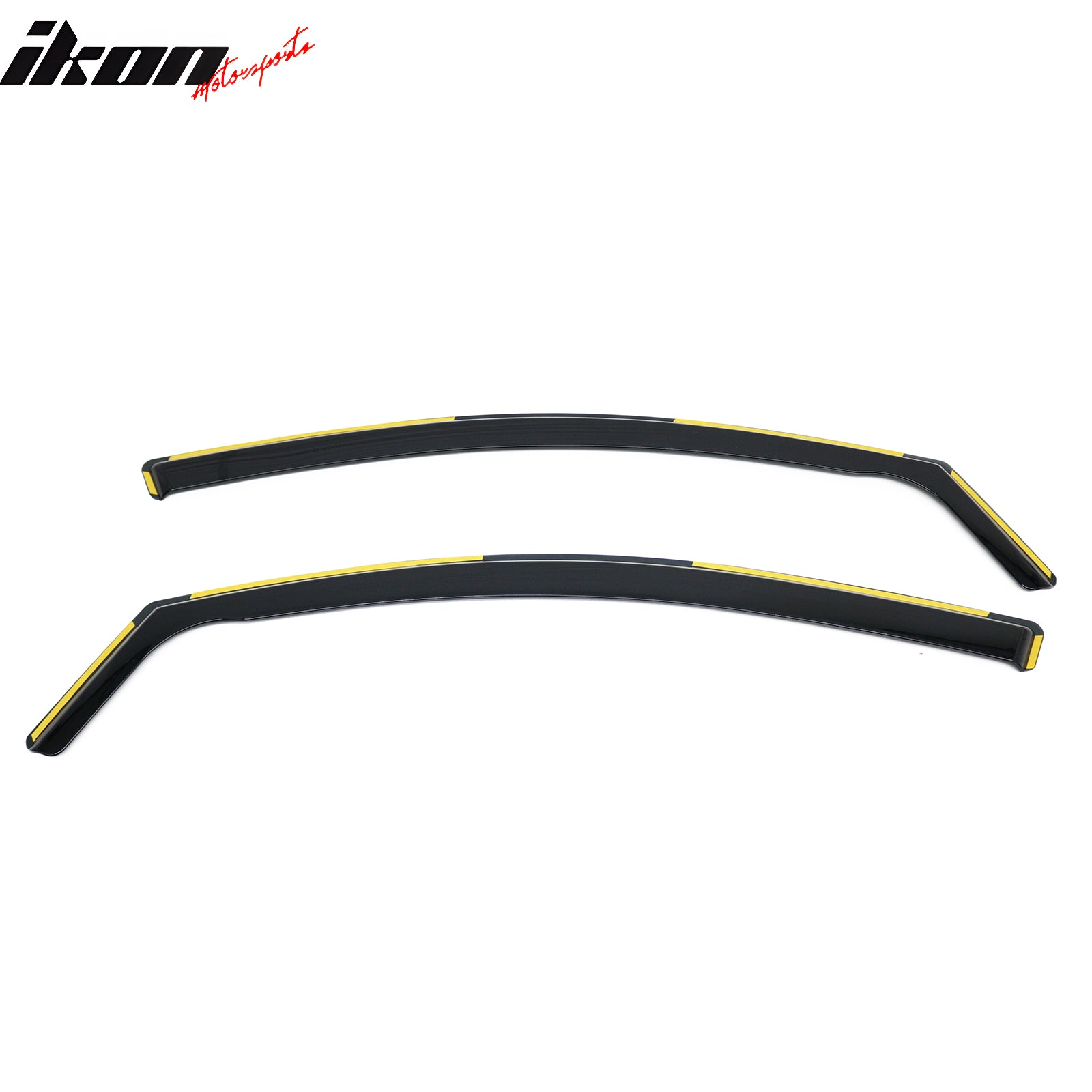 Fits 12-16 Honda CR-V Side Window Visors Injection PC In-Channel Deflectors 4PCS