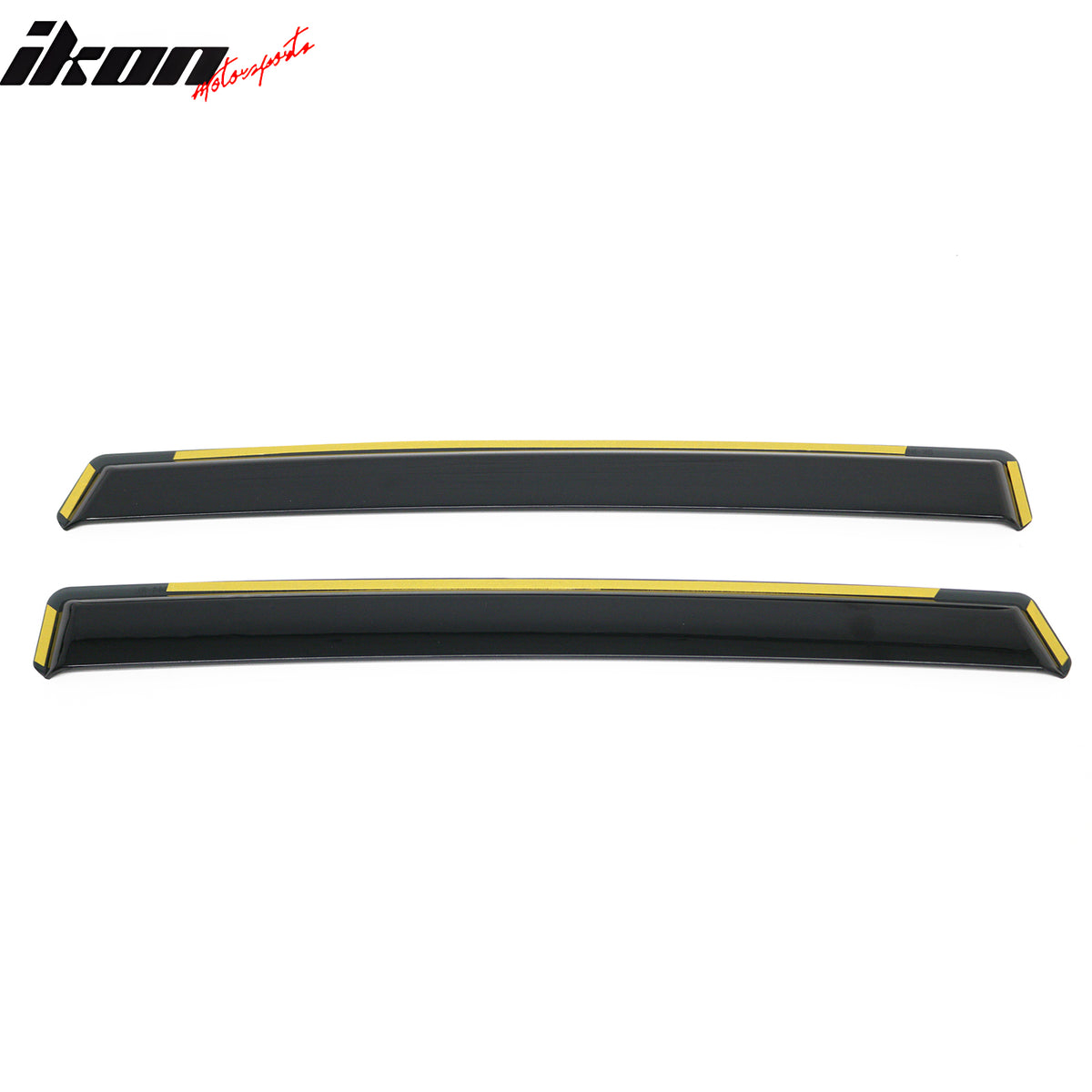 Fits 12-16 Honda CR-V Side Window Visors Injection PC In-Channel Deflectors 4PCS