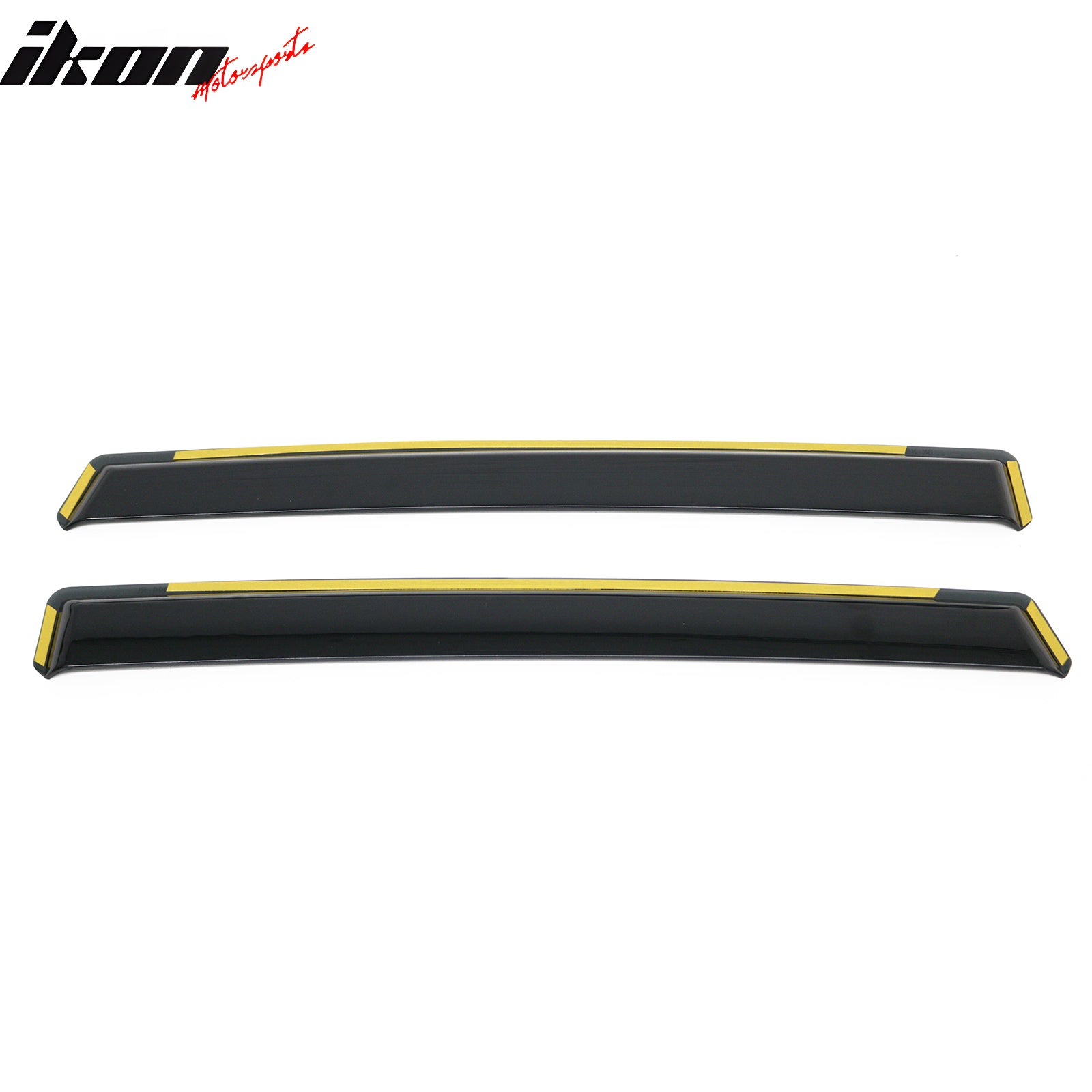 Fits 12-16 Honda CR-V Side Window Visors Injection PC In-Channel Deflectors 4PCS