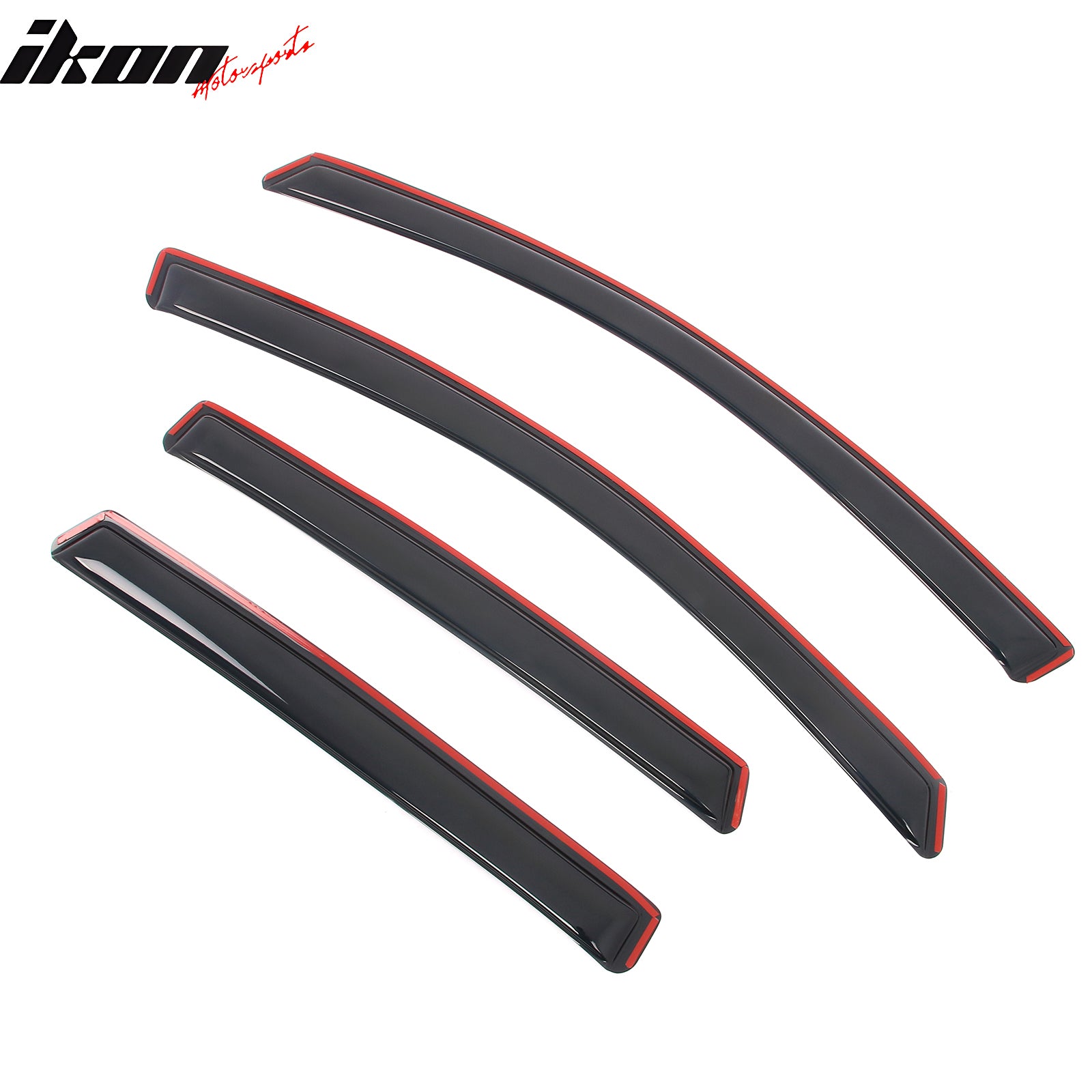 Fits 12-16 Honda CR-V Window Visors In-Channel Deflectors Rain Vent Guard 4PCS