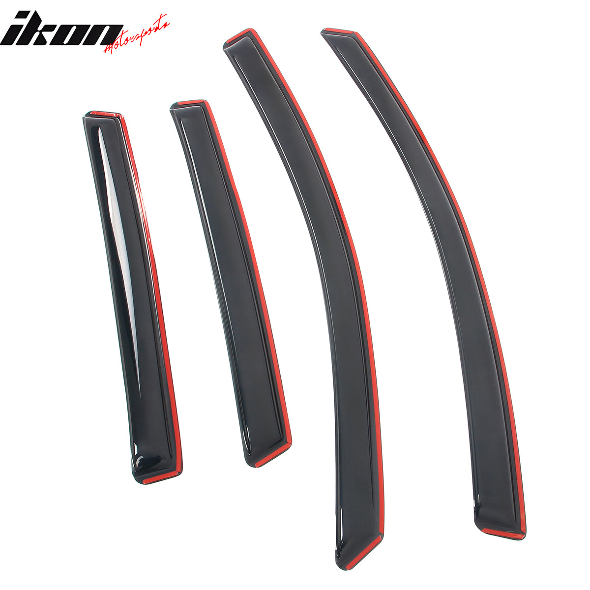 Fits 12-16 Honda CR-V Window Visors In-Channel Deflectors Rain Vent Guard 4PCS