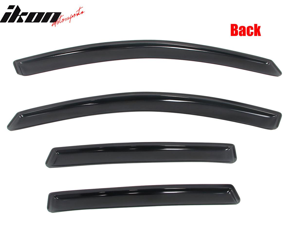 Fits 12-16 Honda CR-V Window Visors In-Channel Deflectors Rain Vent Guard 4PCS