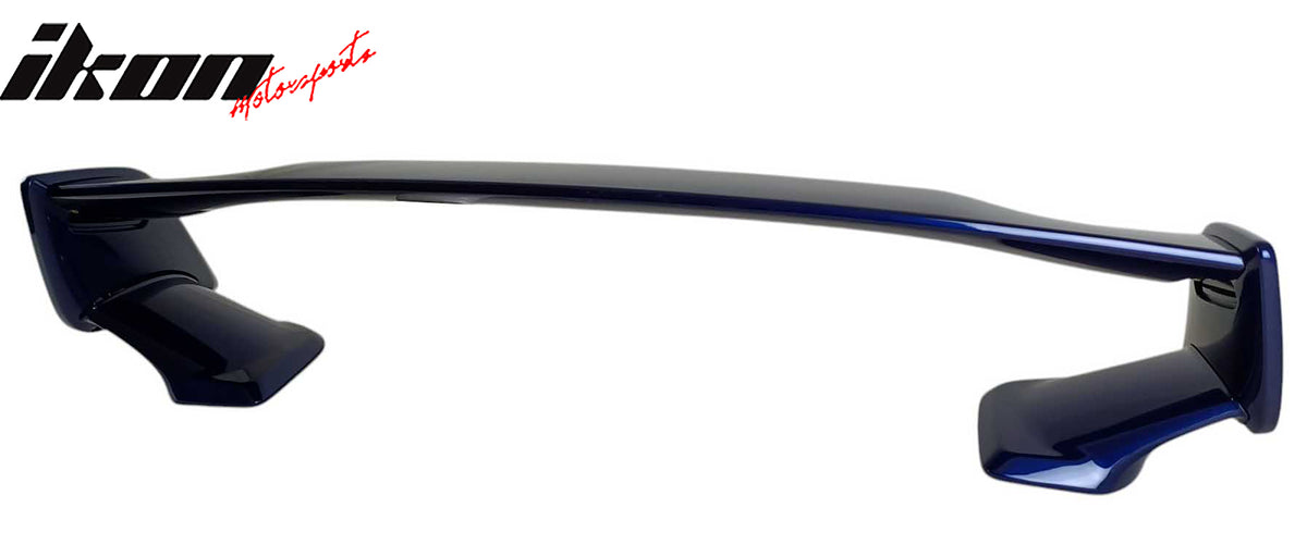 Fit 12-16 Subaru Impreza 15-21 WRX STI Style Trunk Spoiler Painted #K3X Blue 5PC
