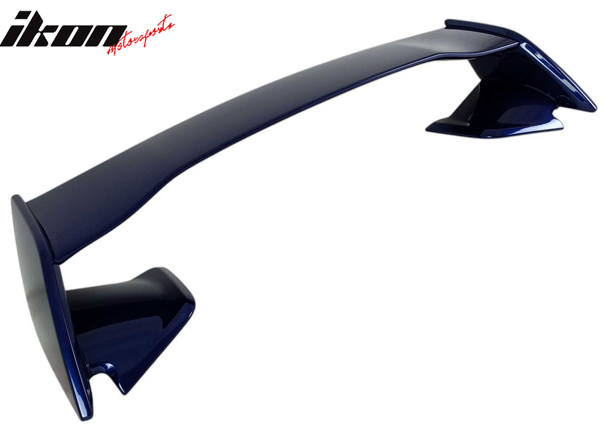 Fit 12-16 Subaru Impreza 15-21 WRX STI Style Trunk Spoiler Painted #K3X Blue 5PC