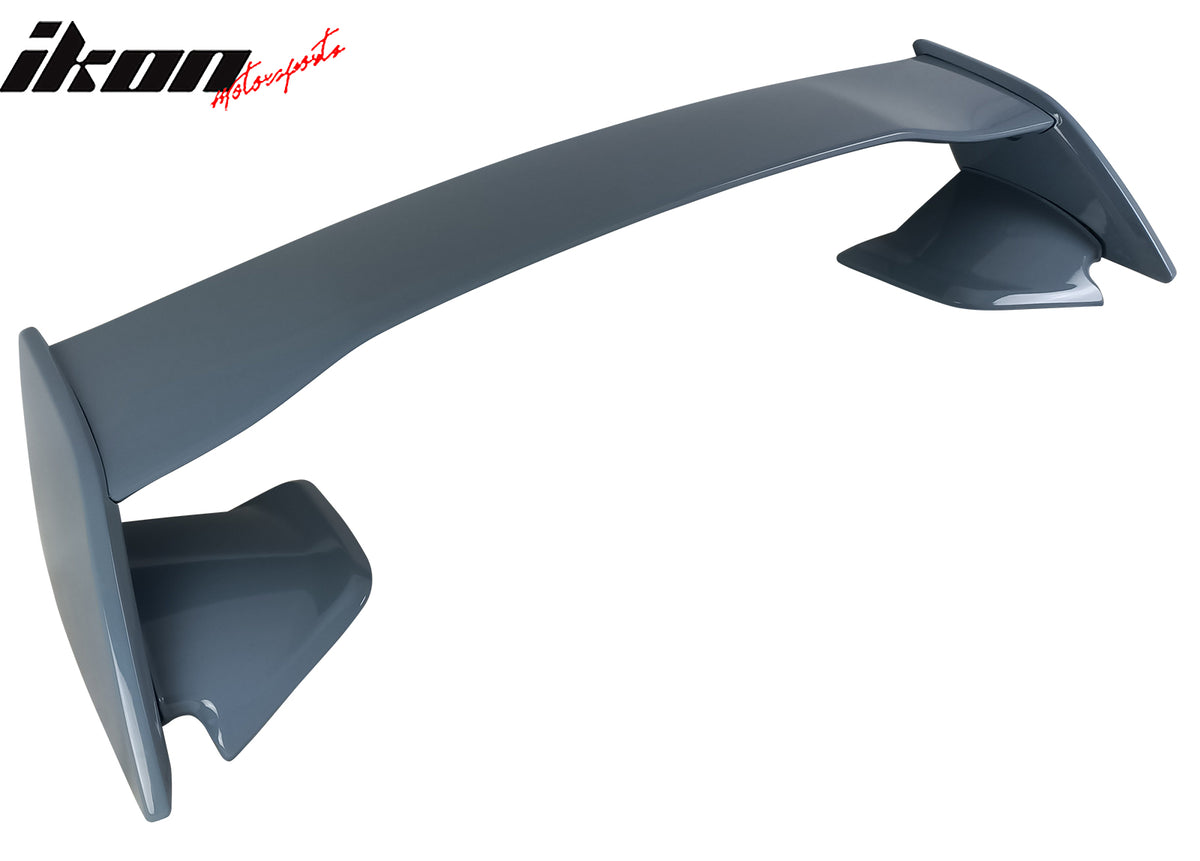Fit 12-16 Subaru Impreza 15-21 WRX STI Style Trunk Spoiler Painted #PAF Gray 5PC
