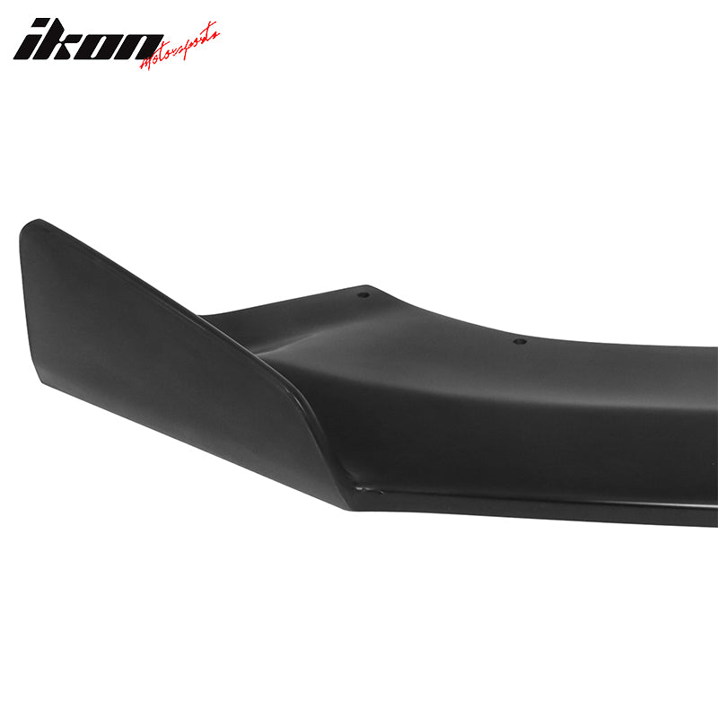 Fits 12-16 Tesla Model S Front Bumper Lip IKON Spoiler Unpainted 3PC Splitter