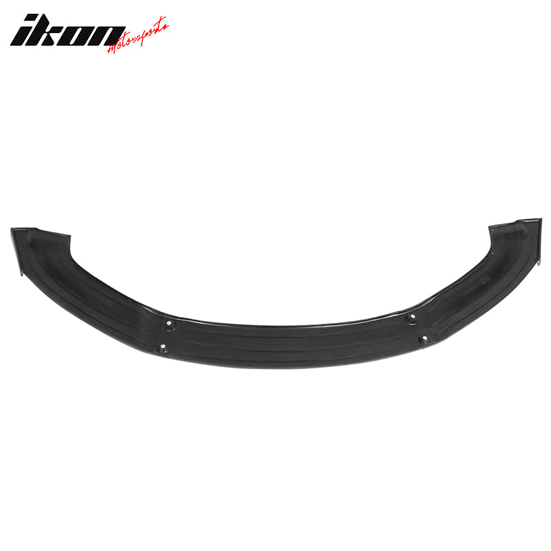 Fits 12-16 Tesla Model S Front Bumper Lip IKON Spoiler Unpainted 3PC Splitter