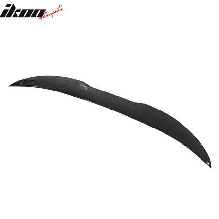 Fits 12-18 BMW F30 3-Series F80 M3 Sedan PSM Trunk Spoiler Carbon Fiber Print