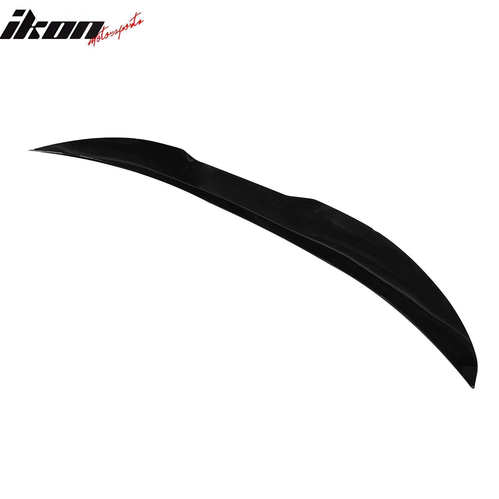 Fits 12-18 BMW F30 3-Series F80 M3 Sedan PSM Style Trunk Spoiler Lip Gloss Black