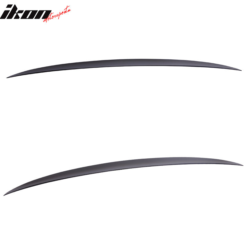 Fits 12-18 BMW F30 3 Series Performance Style Trunk Spoiler Painted #668 Black