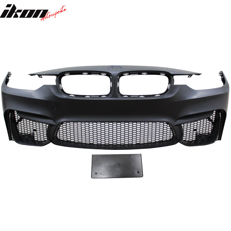 Fits 12-18 BMW F30 3 Series M3 Style Front Bumper Cover Conversion