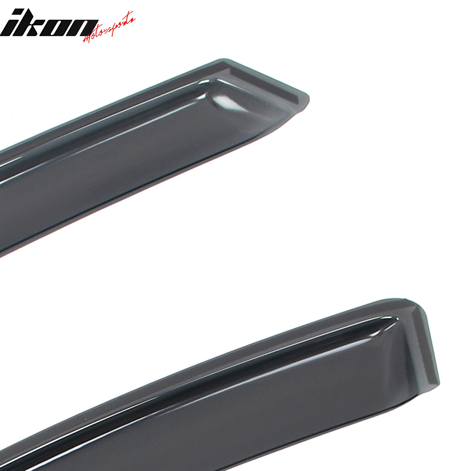 Fits 12-18 Ford Focus Sedan& Hatchback In-Channel Window Visors Rain Deflectors