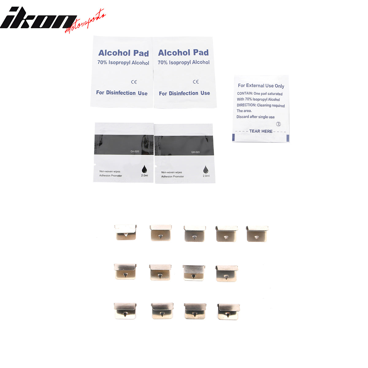 Fits 12-18 Ford Focus Sedan& Hatchback In-Channel Window Visors Rain Deflectors