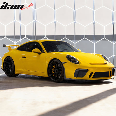 Fits 12-19 Porsche 911 GT3 Style Front Bumper Cover w/ DRL Upgrade 991 to 991.2