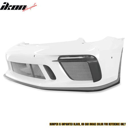 Fits 12-19 Porsche 911 GT3 Style Front Bumper Cover w/ DRL Upgrade 991 to 991.2