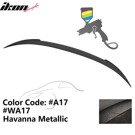 2012 - 2019 BMW F13 M6 Coupe V Style Rear Spoiler ABSA17 Havanna MetallicIkon Motorsports