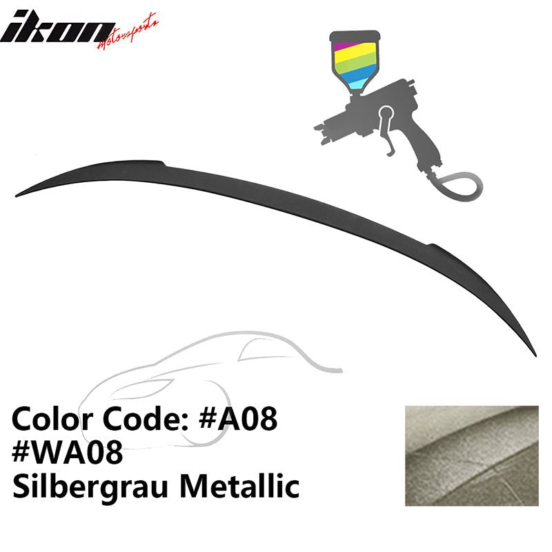 2012 - 2019 BMW F13 M6 Coupe V Style Rear Spoiler ABSA08 Silbergrau MetallicIkon Motorsports