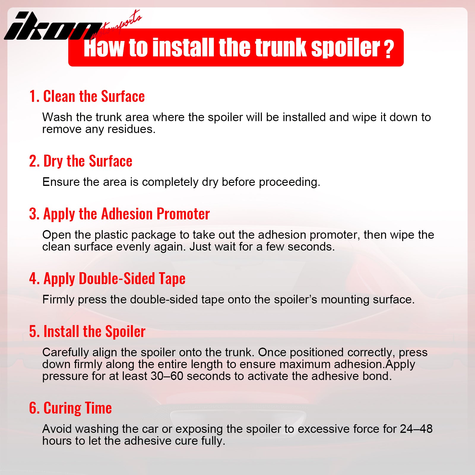 Fits 15-21 Subaru WRX 12-16 Impreza Duckbill Matte Black Rear Trunk Spoiler ABS