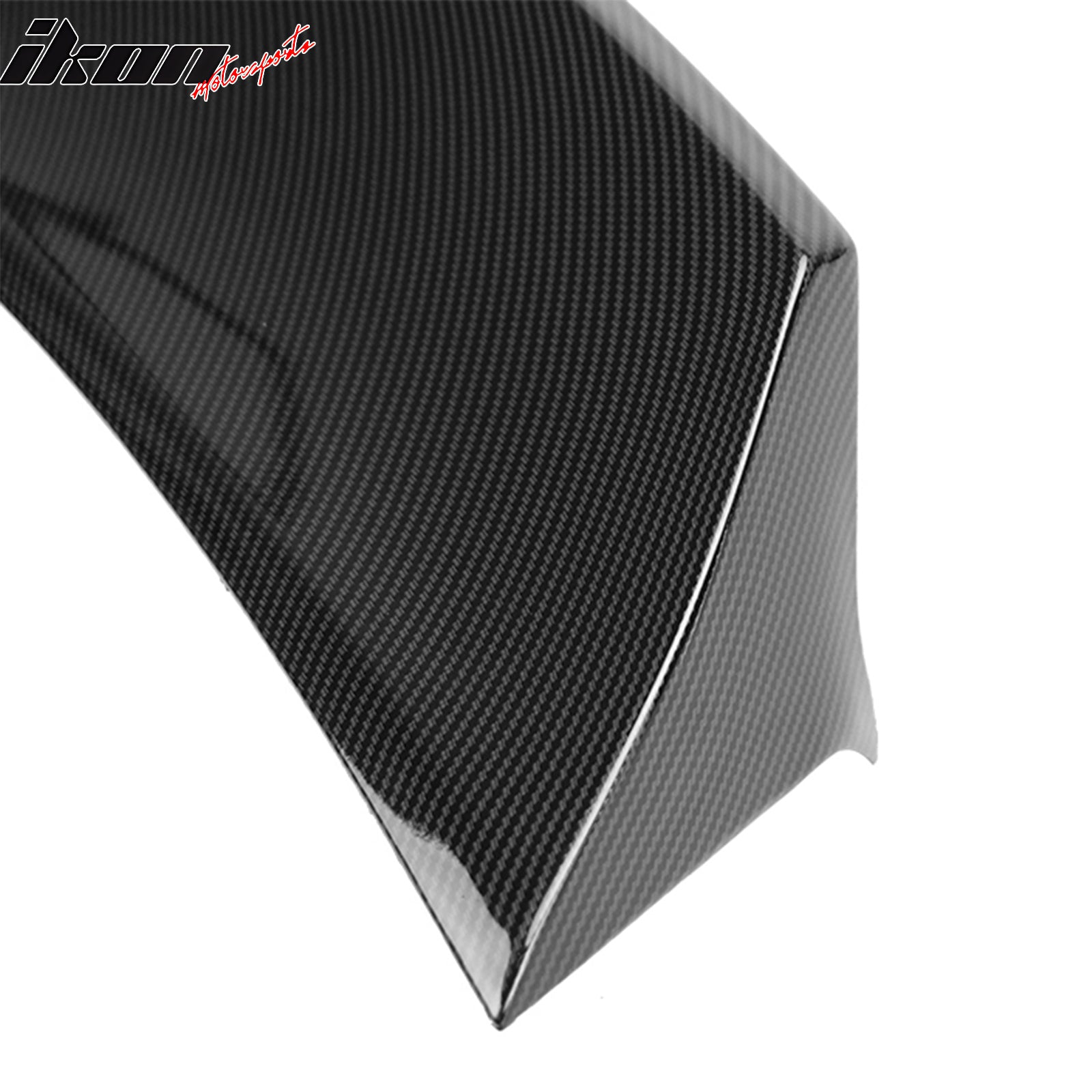 For 15-21 Subaru WRX 12-16 Impreza Duckbill Carbon Fiber Print Trunk Spoiler ABS