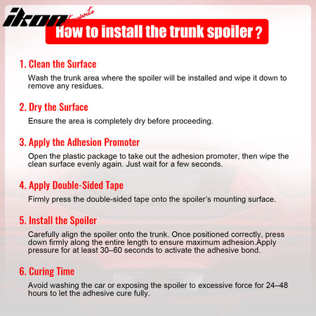 For 15-21 Subaru WRX 12-16 Impreza Duckbill Carbon Fiber Print Trunk Spoiler ABS