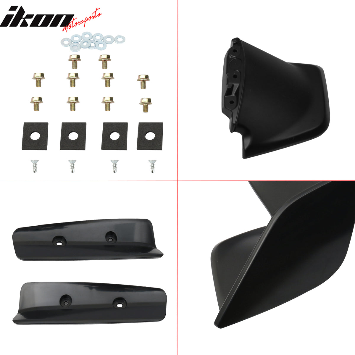 Fits 15-21 Subaru WRX STI & 12-16 Impreza STI Style Rear Trunk Spoiler Unpainted