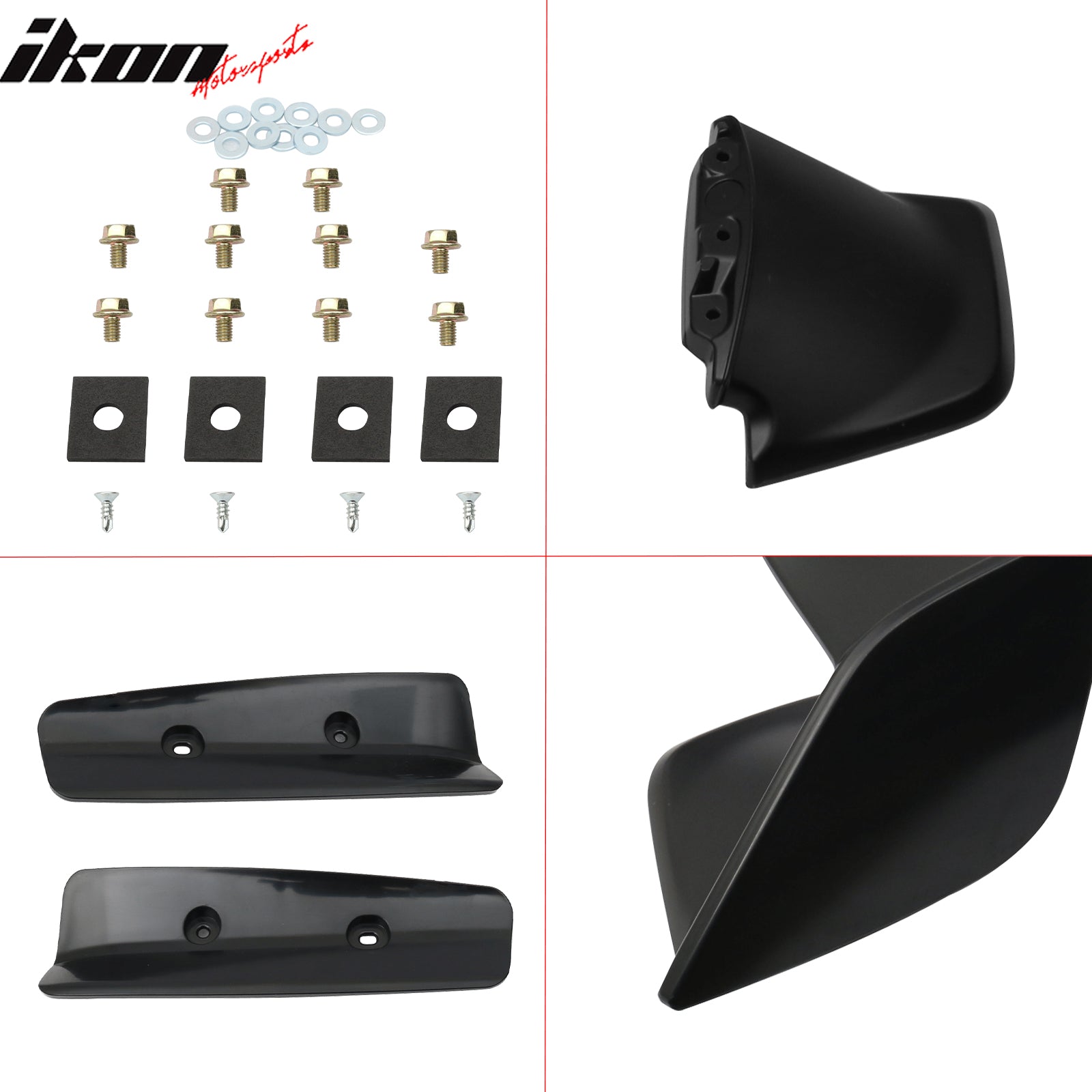 Fits 15-21 Subaru WRX STI & 12-16 Impreza STI Style Rear Trunk Spoiler Unpainted