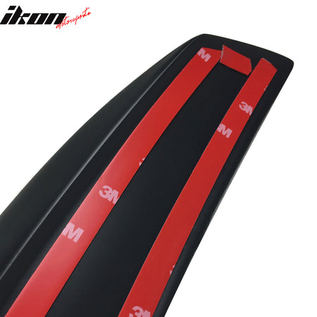 Fits 12-25 Tesla Model S OE Style Rear Trunk Lid Spoiler Wing Lip Unpainted ABS