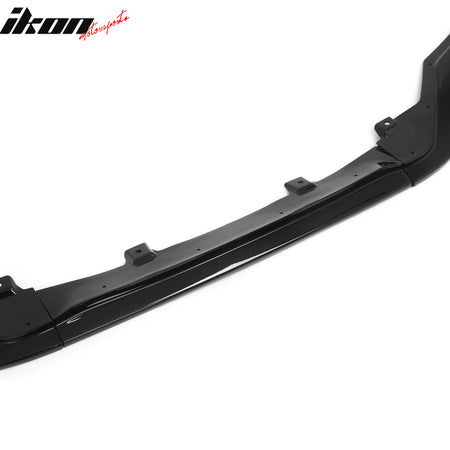 For 13-15 Lexus GS350/GS450h F Sport IKON Style Front Bumper Lip Gloss Black 3PC