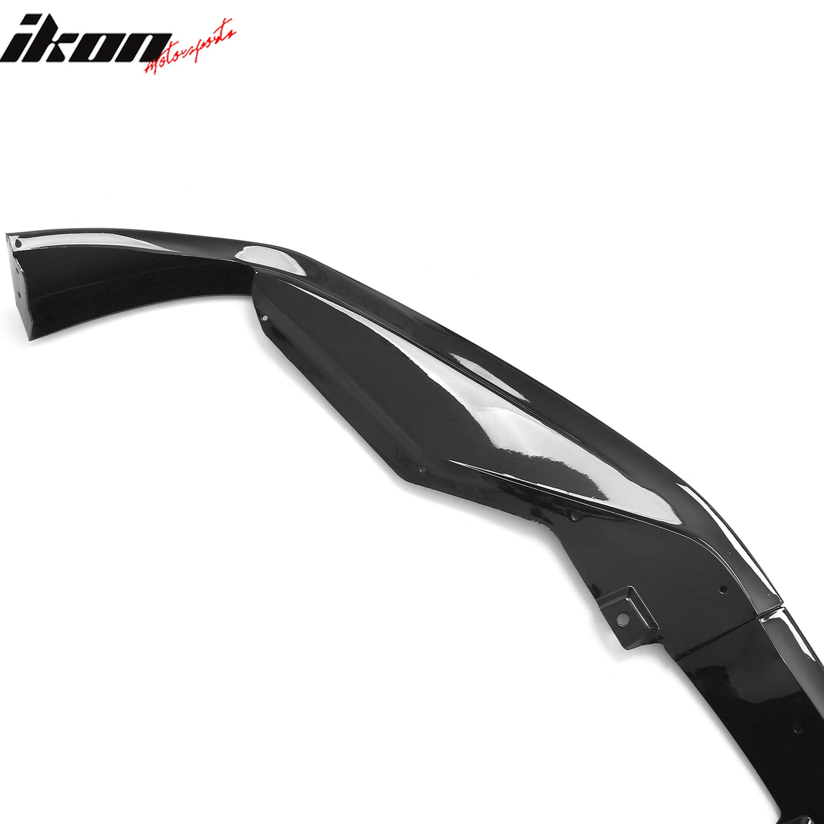 For 13-15 Lexus GS350/GS450h F Sport IKON Style Front Bumper Lip Gloss Black 3PC