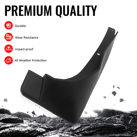 Fits 13-15 Toyota RAV4 Front & Rear Fender Mud Flaps Wheel Arch Splash Guards PP