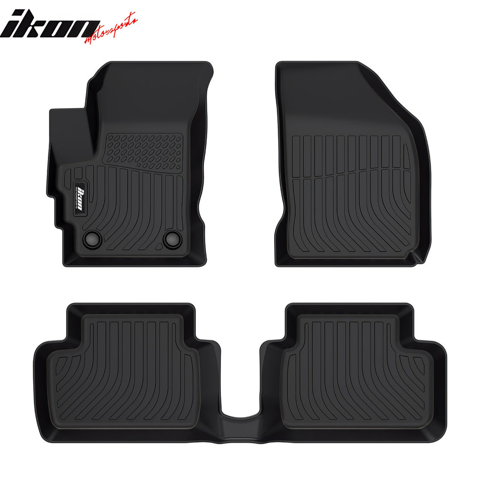 Floor Mats for Chevrolet Spark 2013-2015 All Weather Carpets Liner Guard TPE 3PCS Set