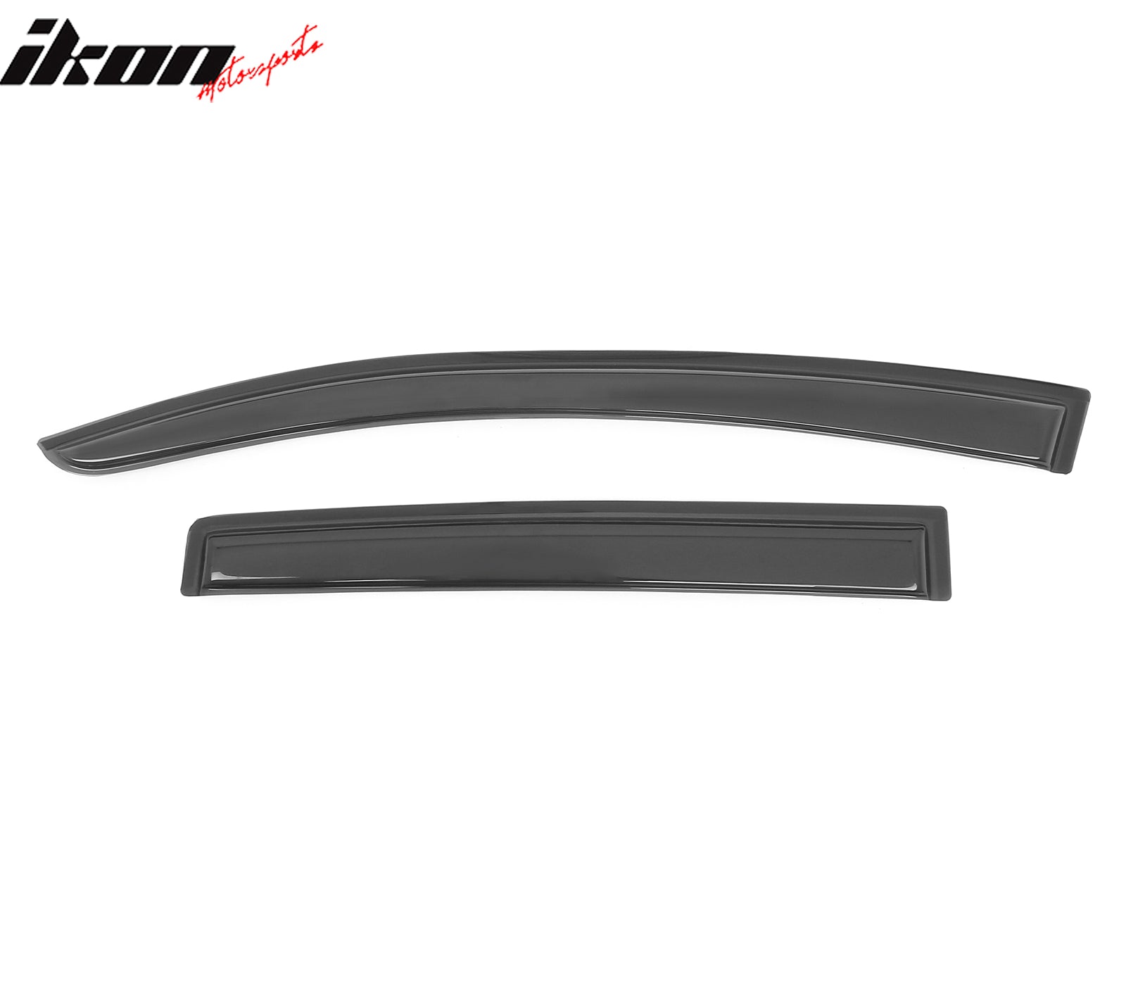 Fits 13-15 Chevy Spark Window Visors Acrylic Sun Guard Rain Deflector 4Pc Set